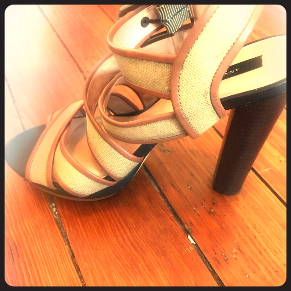 Strappy Ann Taylor heels